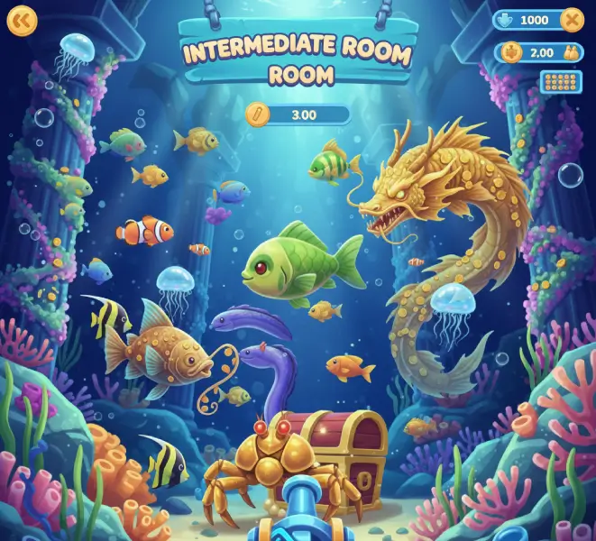 เลือกยิงปลาแบบโปร